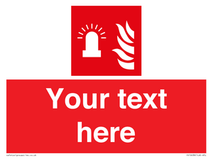 Custom Fire: Fire alarm flashing light